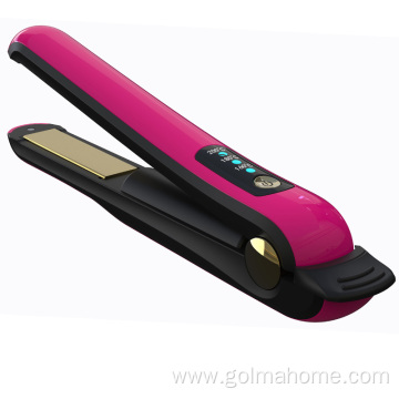 ceramic coating flat iron hair straightener brush